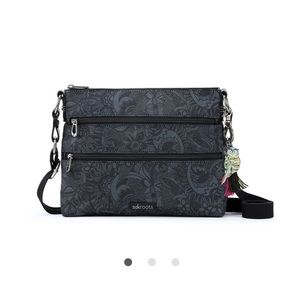 Sakroots Crossbody Bag w Keychain - Spirit Desert